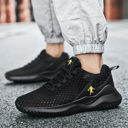 White Fashion Gym Casual Lightweight Walking Shoes High Quality Breathable Mesh Sneakers Plus Size  2