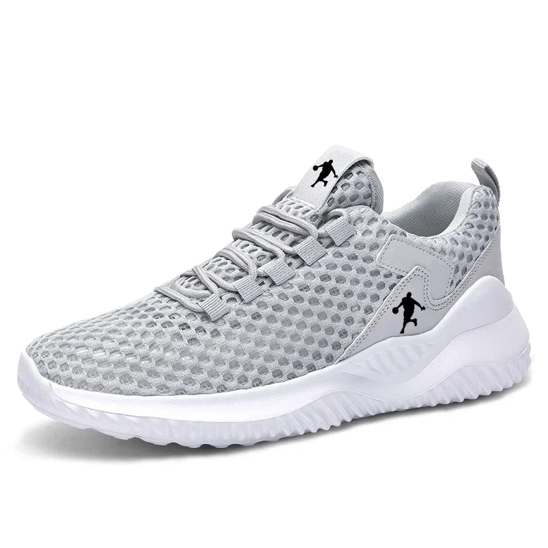 White Fashion Gym Casual Lightweight Walking Shoes High Quality Breathable Mesh Sneakers Plus Size  8