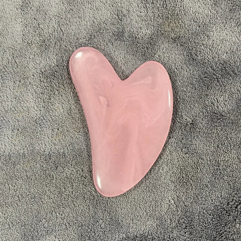 Beeswax Guasha Scraping Massage Tool Face Massager Acupoint Eye Care SPA Gua Sha Board For Relaxati 7