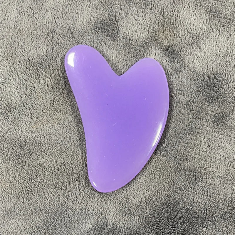 Beeswax Guasha Scraping Massage Tool Face Massager Acupoint Eye Care SPA Gua Sha Board For Relaxati 5