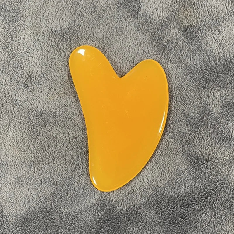 Beeswax Guasha Scraping Massage Tool Face Massager Acupoint Eye Care SPA Gua Sha Board For Relaxati 9