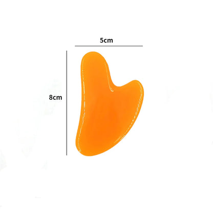 Beeswax Guasha Scraping Massage Tool Face Massager Acupoint Eye Care SPA Gua Sha Board For Relaxati 16