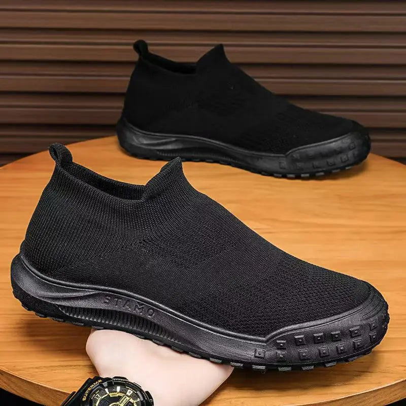 Mens Casual Sneakers, Comfortable Socks Walking Shoes, Lightweight Spring Mens Casual Shoes, Breathable Light Sneakers