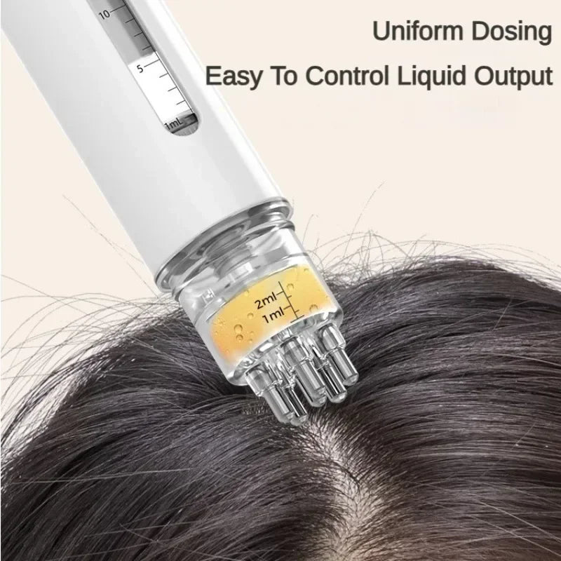 Mini Massage Comb Essential Oil Liquid Portable Scalp Applicator Liquid Comb Guiding Massager Anti  3