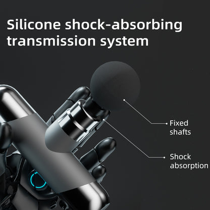 Portable Fascia Gun Rechargeable with 4 Massage Heads, Meets Massage Needs of Different Body Parts