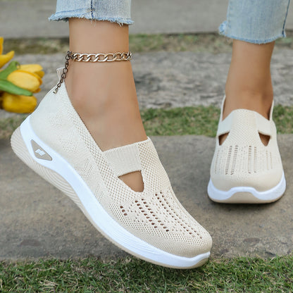 Casual Sneakers For Women Summer Shoes Simple Solid Flats Four Seasons General Wear Lightweight Com 14