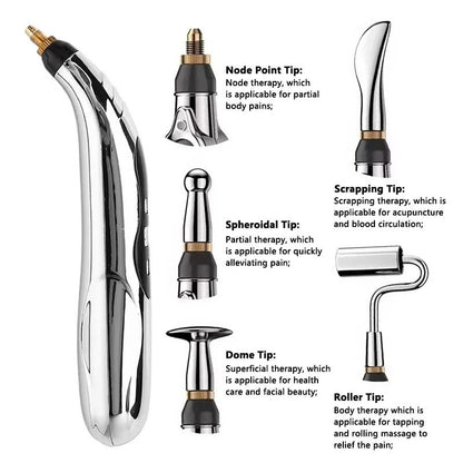 Electric Meridian Pulse Therapy Massage Pen For Pain Relief 2
