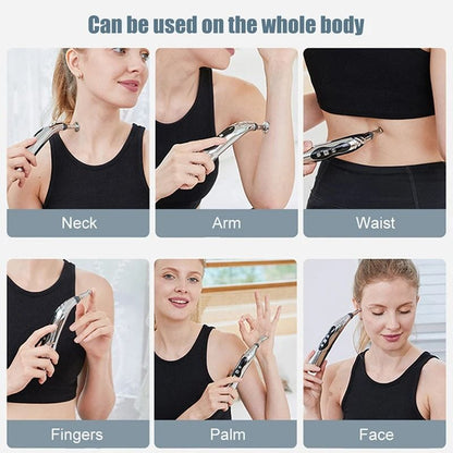 Electric Meridian Pulse Therapy Massage Pen For Pain Relief 3