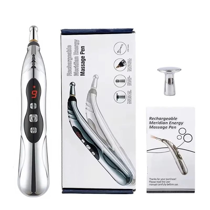 Electric Meridian Pulse Therapy Massage Pen For Pain Relief 9