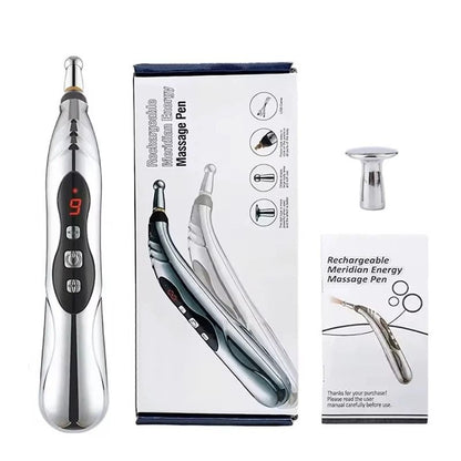 Electric Meridian Pulse Therapy Massage Pen For Pain Relief 9
