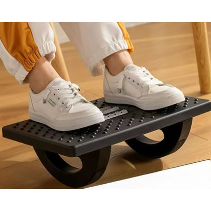 Ergonomic Under Desk Foot Rest 180 Rocking Pedal With Massage Rollers For Leg Relaxation Office Cha 4