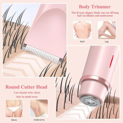 Electric Razor For Women Painless Facial And Body Hair Remover 4