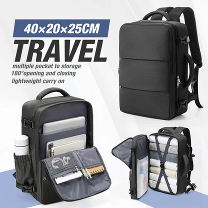 Travel Business Laptop Backpack With Cabin Approved Size For Men And Women 8