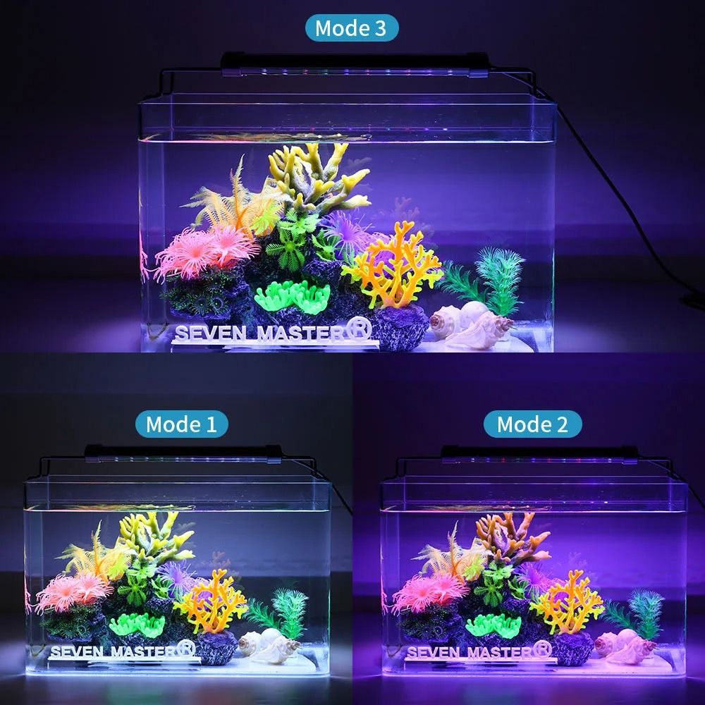 Aquarium LED Light Super Slim Waterproof Clip Lamp For Fish Tanks And Plant Growth 3