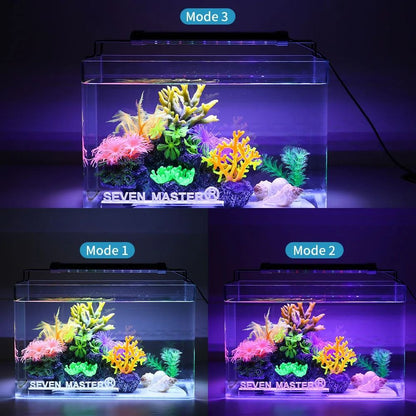 Aquarium LED Light Super Slim Waterproof Clip Lamp For Fish Tanks And Plant Growth 3