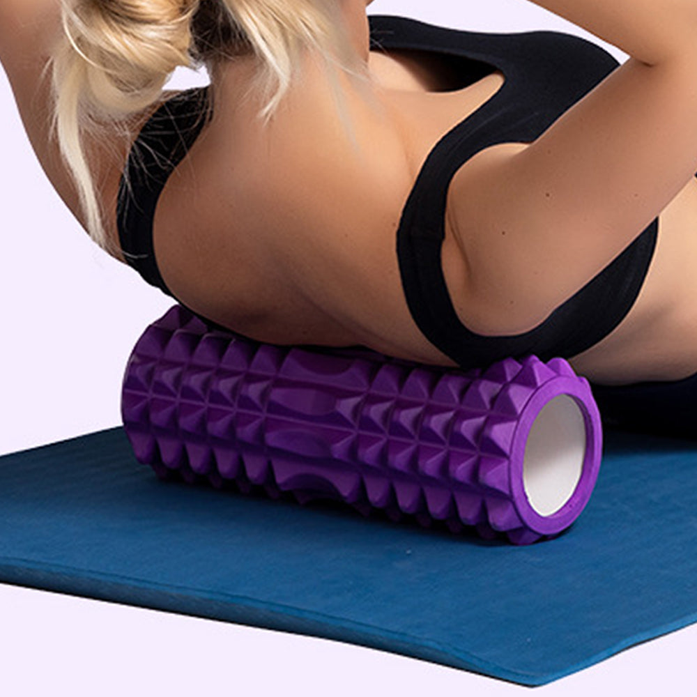 Hollow Yoga Column Fitness Equipment 1pc Foam Massage Roller For Muscle Massage Physiotherapy  Reha 1