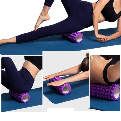 Hollow Yoga Column Fitness Equipment 1pc Foam Massage Roller For Muscle Massage Physiotherapy  Reha 2
