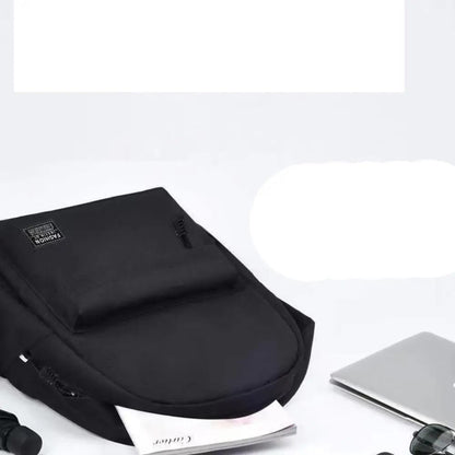 Large Capacity Minimalist Preppy Backpack Travel Laptop Bag For Men 2