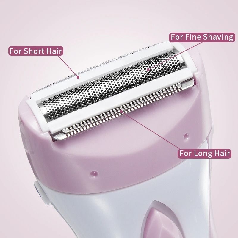 USB Rechargeable Electric Razor For Women Full Body Hair Removal 3