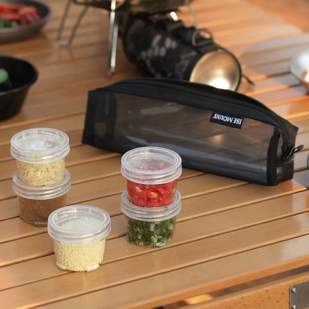 Camping Spice Kit With 5 Portable Seasoning Bottles 4