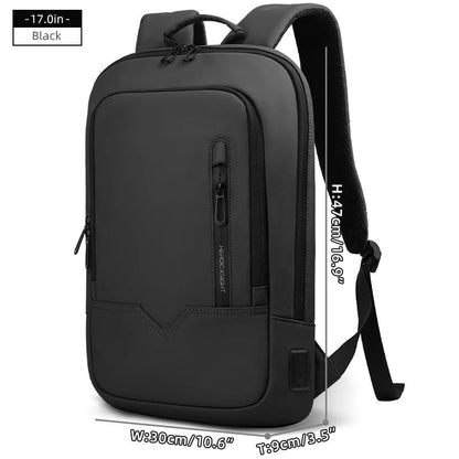 Waterproof Multifunction Business Laptop Backpack With Slim Design 10