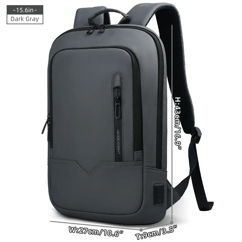 Waterproof Multifunction Business Laptop Backpack With Slim Design 12