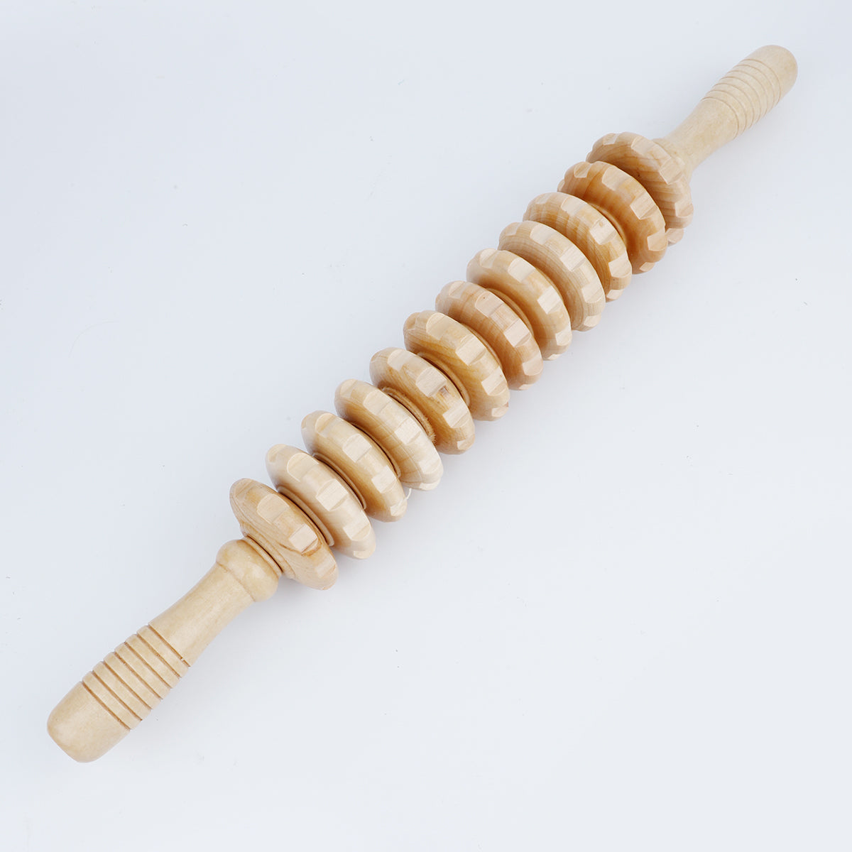 Massage Tool for Cellulite Slimming, Wood Therapy Roller Gear Stick, Body Shaping Lymphatic Drainage Trigger Stick