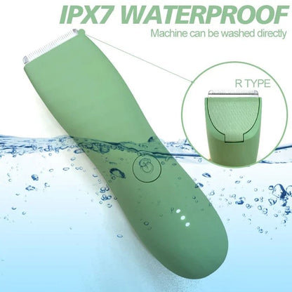 Waterproof Electric Body Groomer For Men With Replaceable Ceramic Blade 4