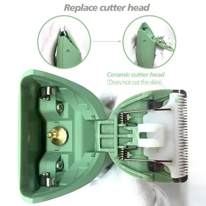 Waterproof Electric Body Groomer For Men With Replaceable Ceramic Blade 5