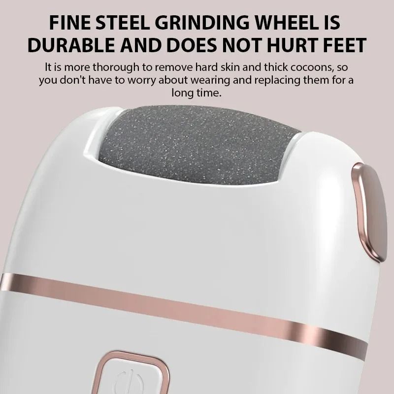 Rechargeable Electric Foot Grinder Dead Skin Remover And Callus Scrubber 2