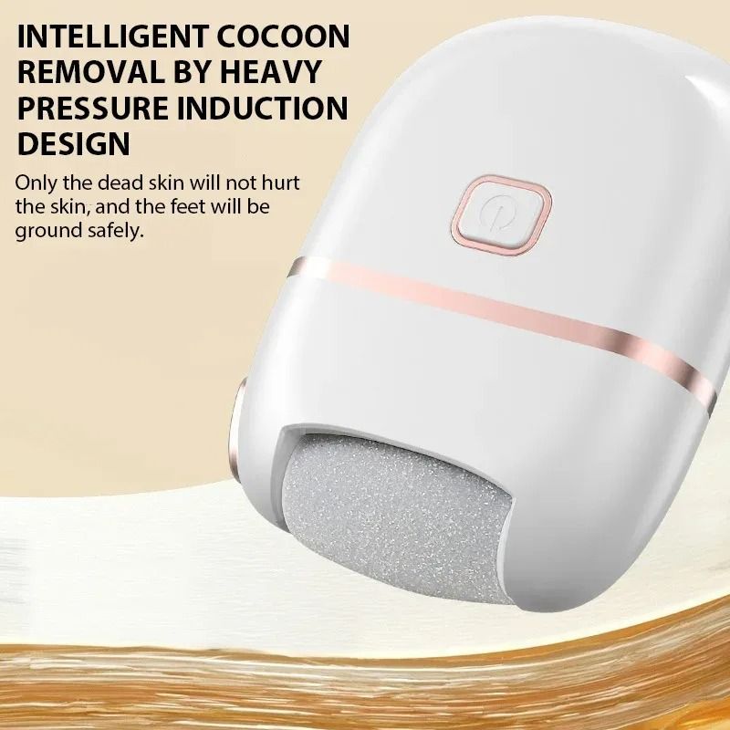 Rechargeable Electric Foot Grinder Dead Skin Remover And Callus Scrubber 3