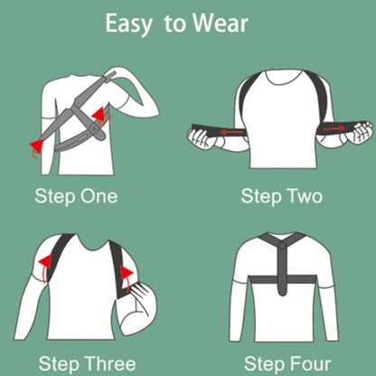 Adjustable Posture Corrector Belt With Clavicle And Spine Support 3