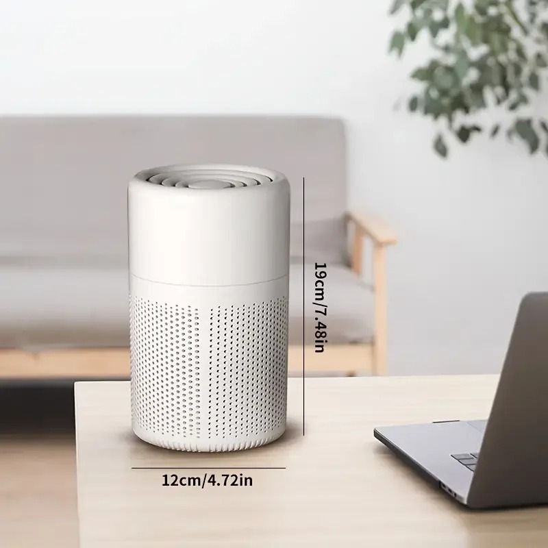 HEPA Air Purifier For Home With Scented Sponge Deodorizing Filter 3