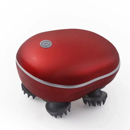 Electric Scalp Massager With Red Light Therapy For Stress Relief And Muscle Relaxation 8