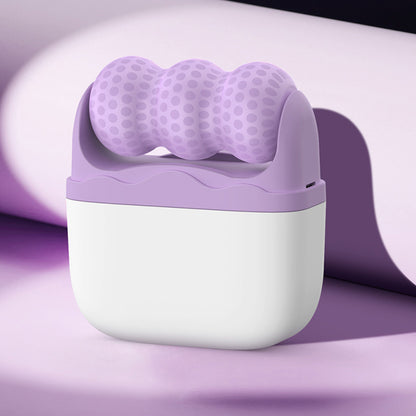 Ice Compress Machine, Double-Ended Face Body Roller, Manual Ice Massager
