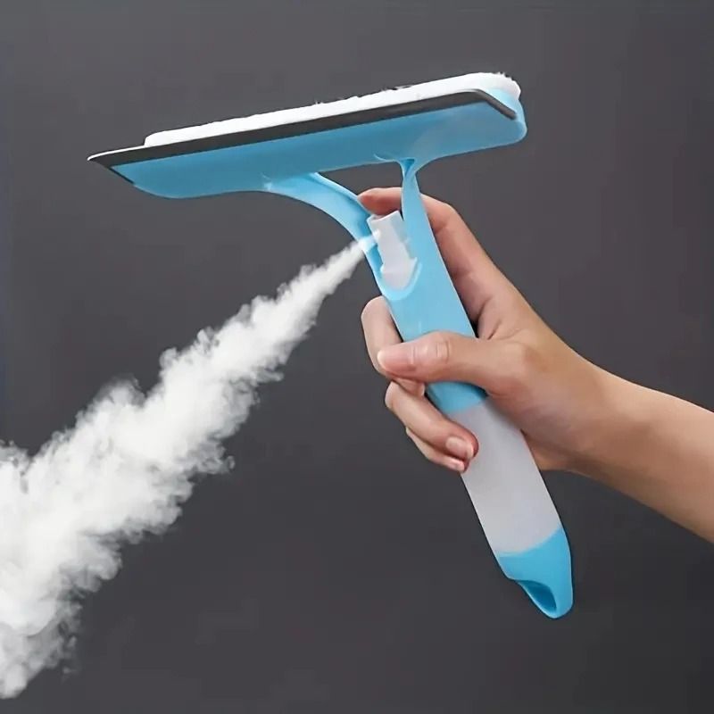 Multi Function 3 in 1 Glass Scraper Mirror Window Cleaning Tool