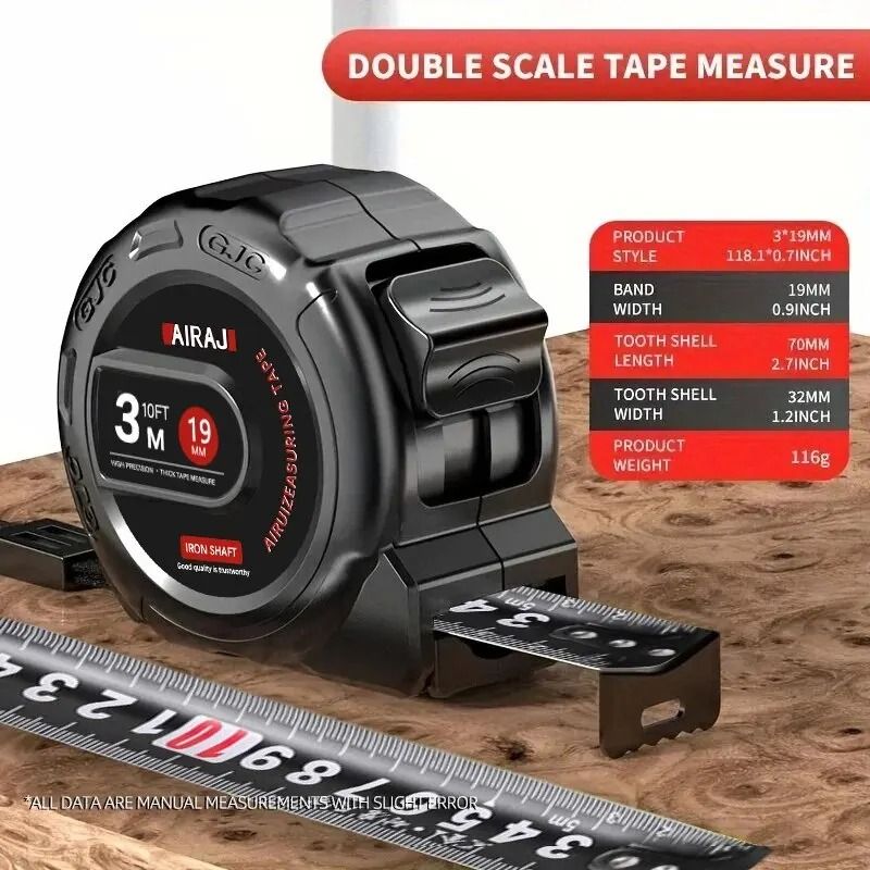 High Precision Measuring Tape Waterproof AntiCorrosion Ruler 3m 5m 75m 8