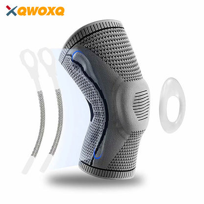 Crossfit Protector Knee Brace, Support Pads for Meniscus Tear, Running Riding, Joint Pain Relief, Arthritis