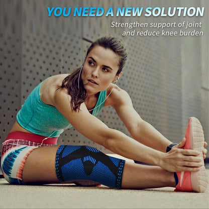 Crossfit Protector Knee Brace, Support Pads for Meniscus Tear, Running Riding, Joint Pain Relief, Arthritis