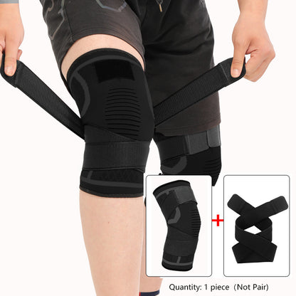 Outdoor, Basketball, Weightlifting Knee Brace Knee Pad with Nylon Sport Compression