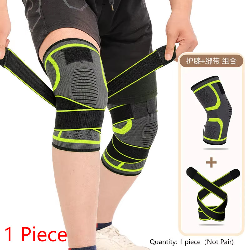 Outdoor, Basketball, Weightlifting Knee Brace Knee Pad with Nylon Sport Compression