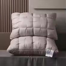 5Star Hotel Quality Pillow  High Loft Neck Support Cushion For Deep Sleep AllSeason Comfort 1