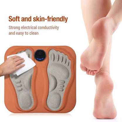 3D Smart Foot Massage Pad  Rechargeable Feet Massager For Blood Circulation Muscle Relaxation  Slim 2