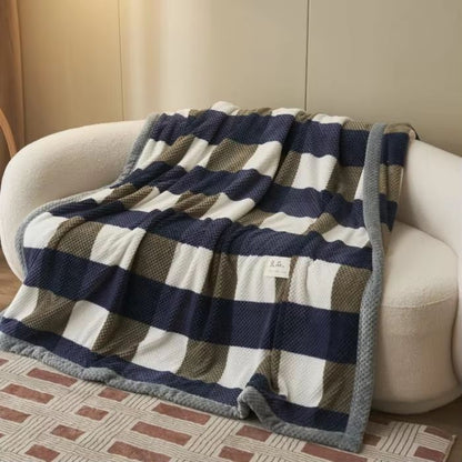 Soft Chenille Knit Throw Blanket  Handmade Crochet Style Machine Washable For Couch  Bed 7