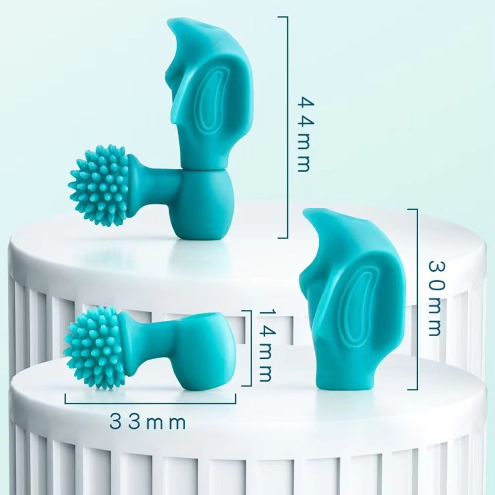 4pcs Cartoon Silicone Grip Holder Writing Posture Corrector Learning Practice Pen Holder Writing Gr