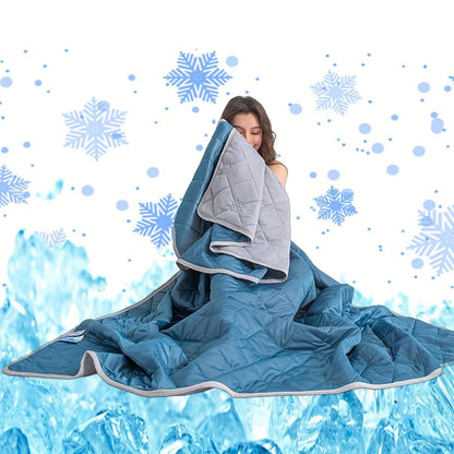 Summer Cooling Silk Blanket  Lightweight Breathable Air Conditioner Quilt For Hot Sleepers 9