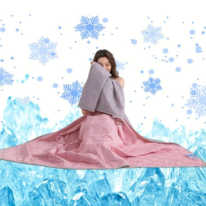 Summer Cooling Silk Blanket  Lightweight Breathable Air Conditioner Quilt For Hot Sleepers 11