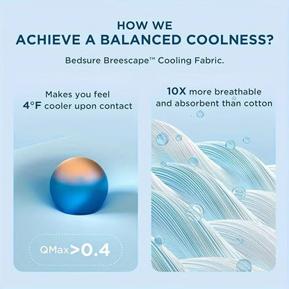 Summer Cooling Silk Blanket  Lightweight Breathable Air Conditioner Quilt For Hot Sleepers 1