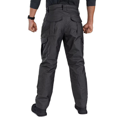 Mens Flex Tactical Cargo Pants  Lightweight Stretch Work  Outdoor Hiking Trousers 1