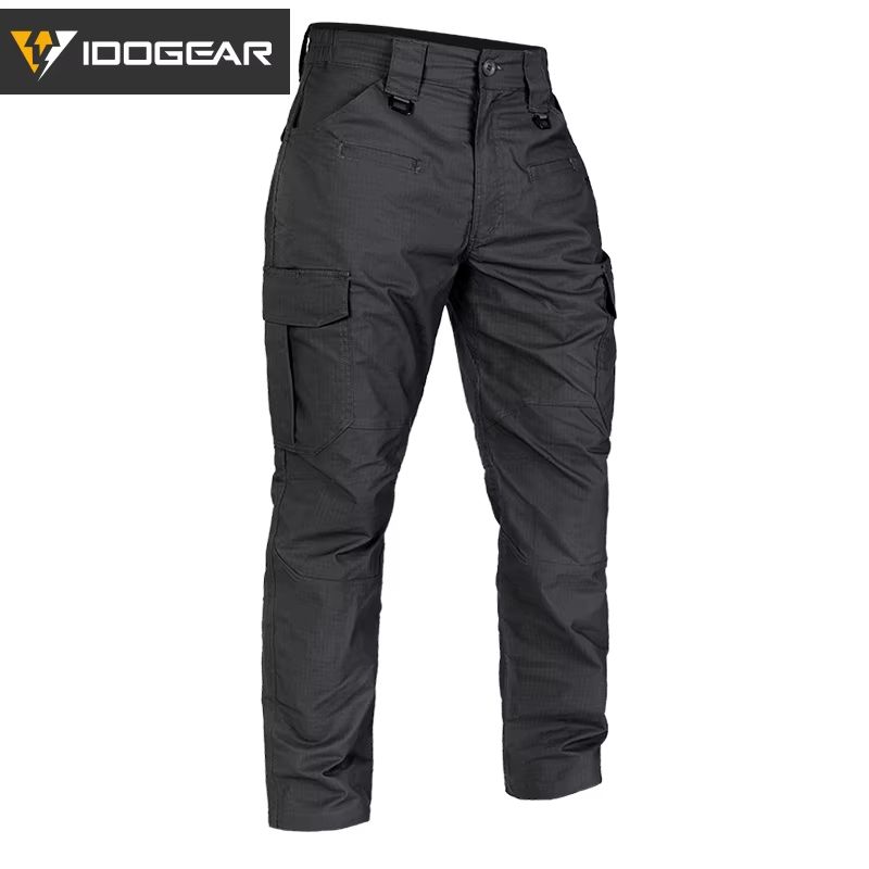 Mens Flex Tactical Cargo Pants  Lightweight Stretch Work  Outdoor Hiking Trousers 6
